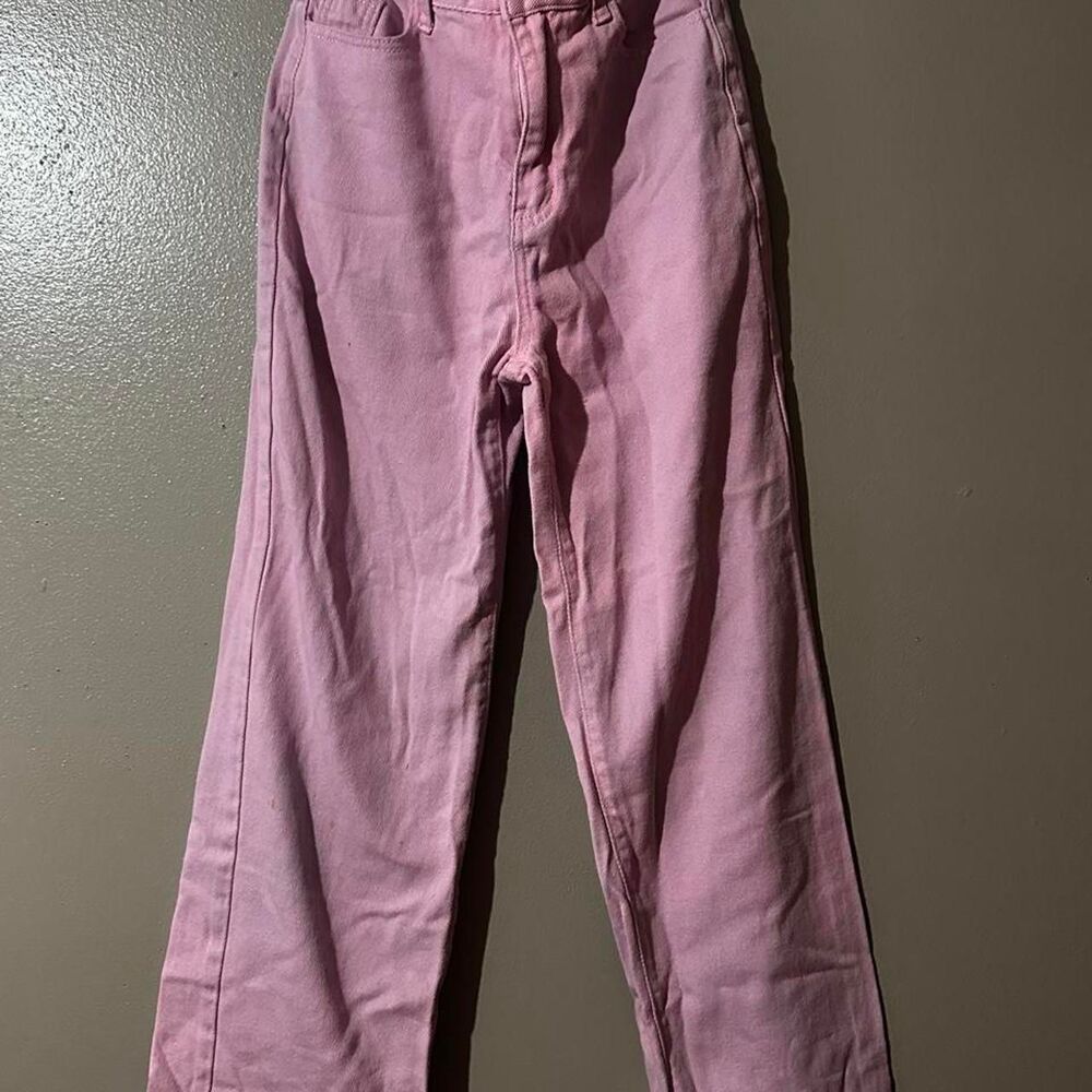 Shein Women's Pink and Purple Jeans